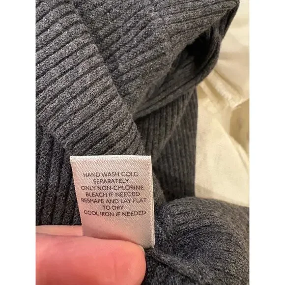 Very Chic Women's Size 2XL CJ Banks Sweater in Dark Grey - Picture 8 of 8